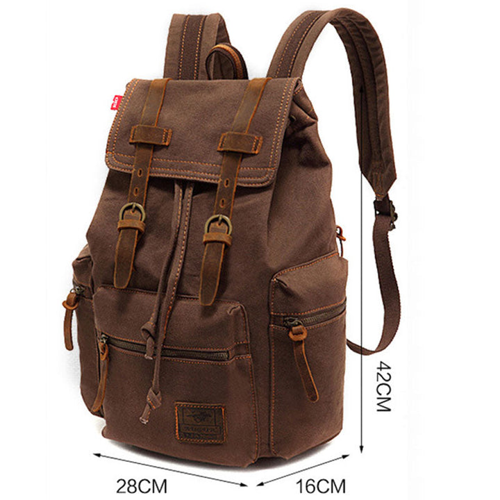 Jackson™ - Vintage Multi-Pocket Flap Backpack
