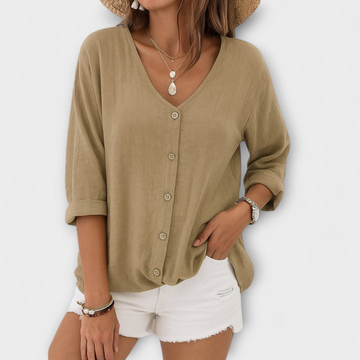 Eirlys – Casual Button-Up Shirt