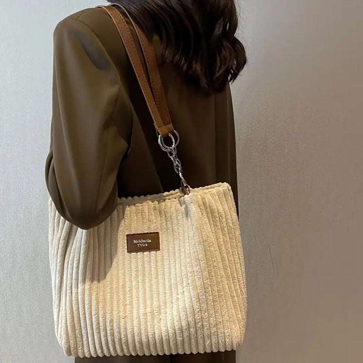 Marla / COTTON CORDUROY BAG
