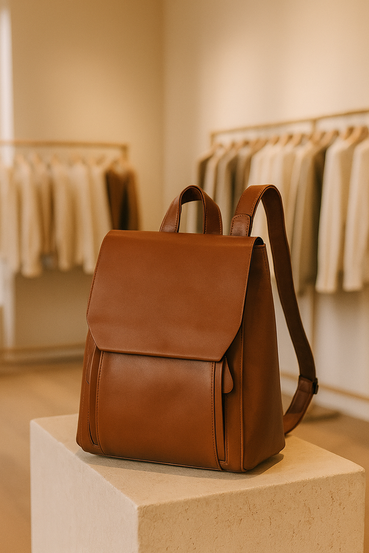 Clara Quilted Vintage Backpack