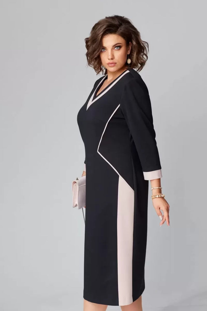 Fenna | Elegant V-Neck Dress