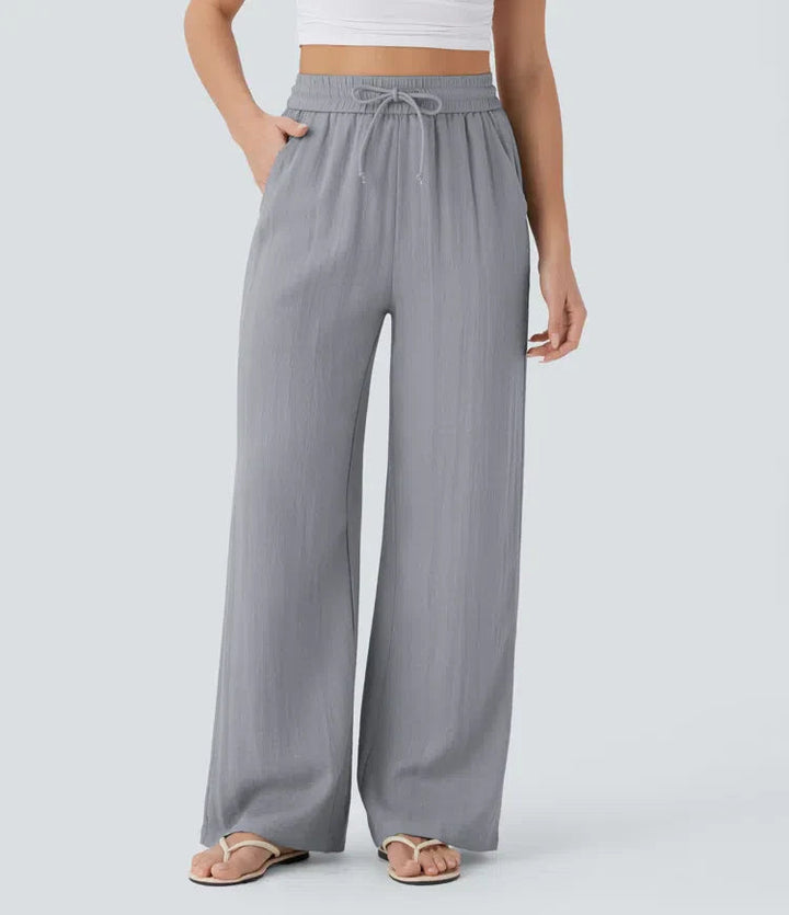 Zafeiria™ - Elegant linen pants
