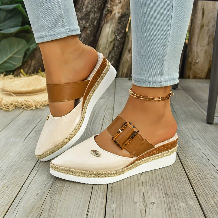 Alyssa™ - Stylish Wedge Sandals