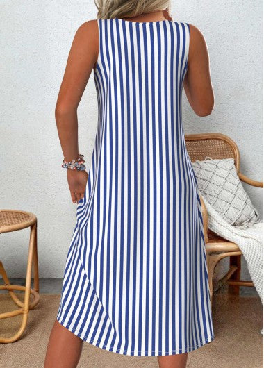 Morgan™ | Sleeveless Striped Summer Dress