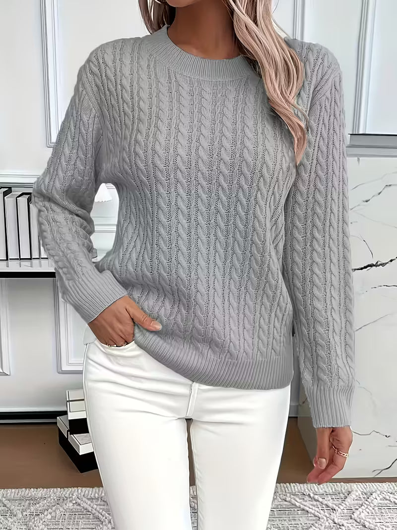Aria™ | Soft Knit Minimal Sweater