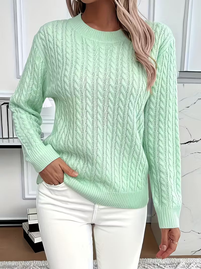 Aria™ | Soft Knit Minimal Sweater