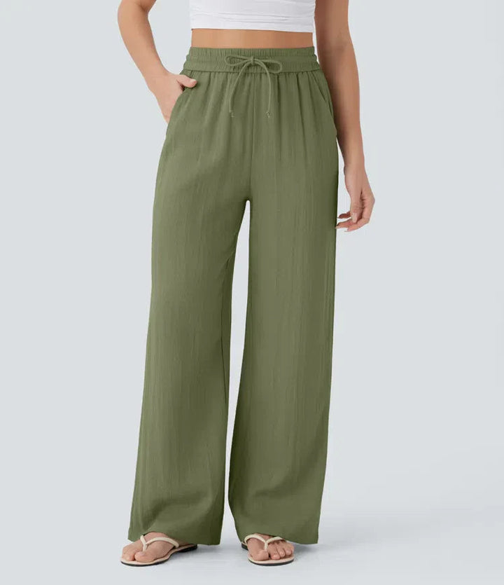 Zafeiria™ - Elegant linen pants