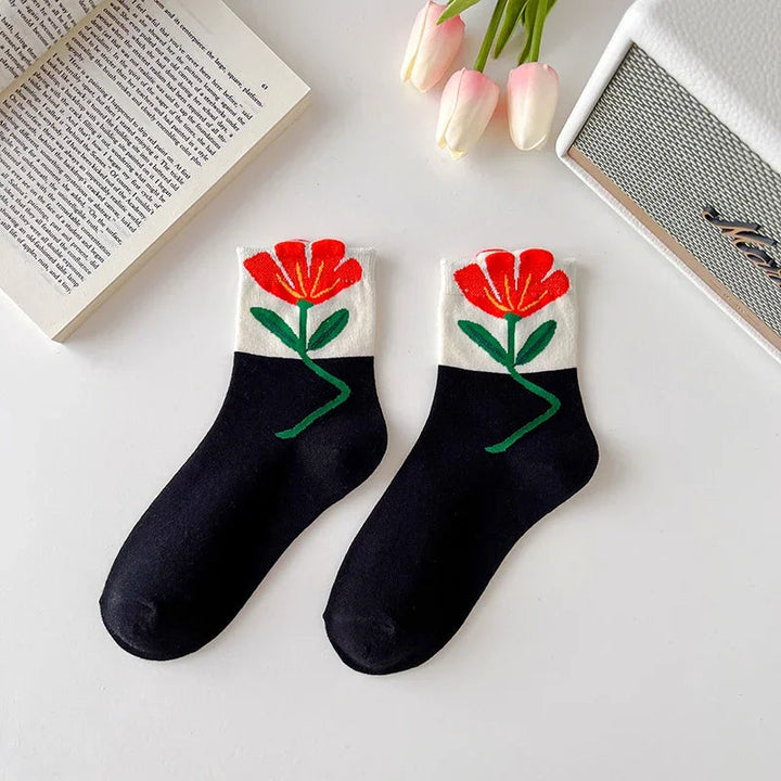 Bloom Floral Sock Set