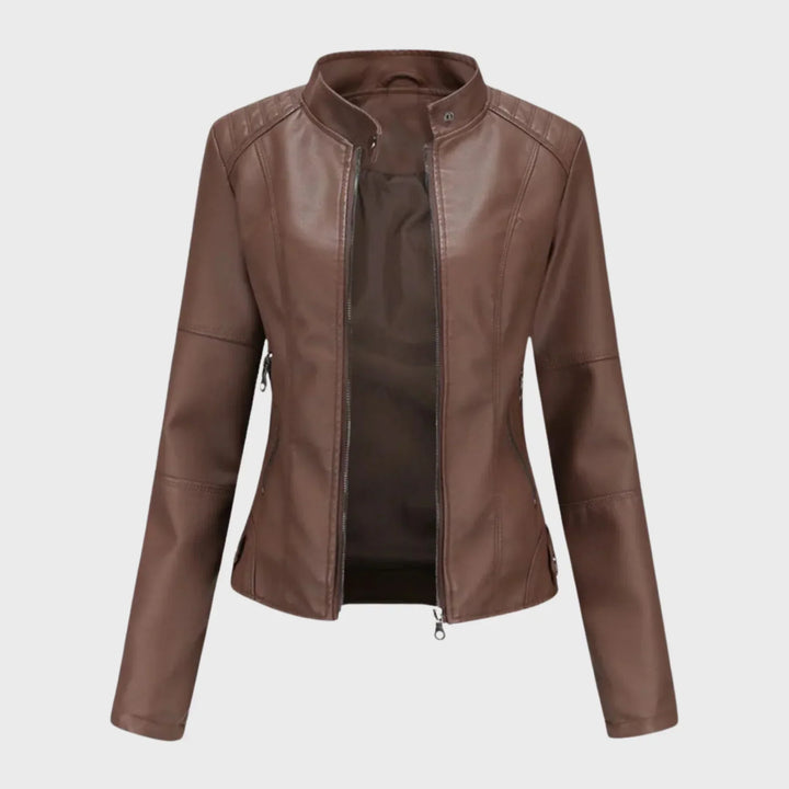 Romina | Casual Leather Jacket