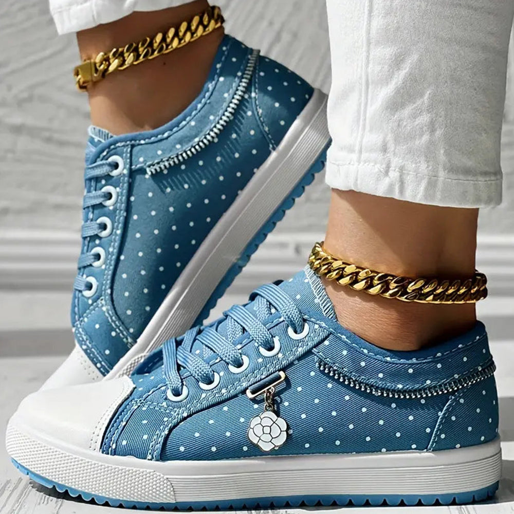 Ivy™ | Women’s Stylish Lace-Up Sneakers
