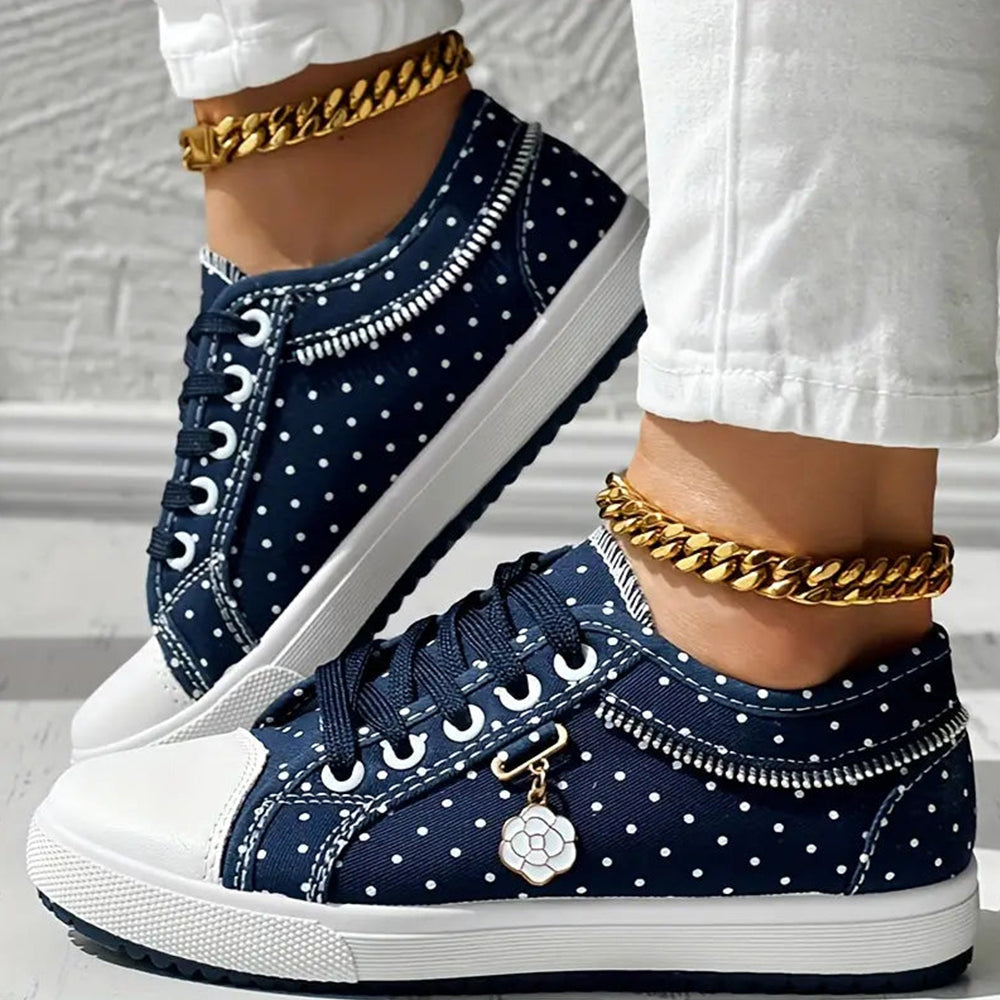 Ivy™ | Women’s Stylish Lace-Up Sneakers