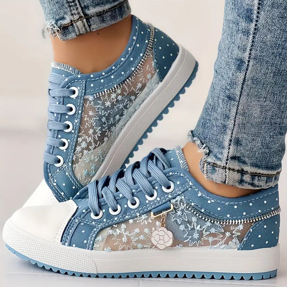 Ivy™ | Women’s Stylish Lace-Up Sneakers