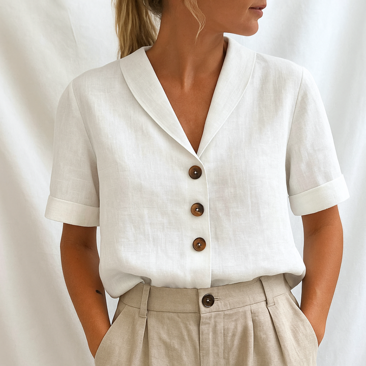 Lois™ - ELEGANT PLAIN BLOUSE
