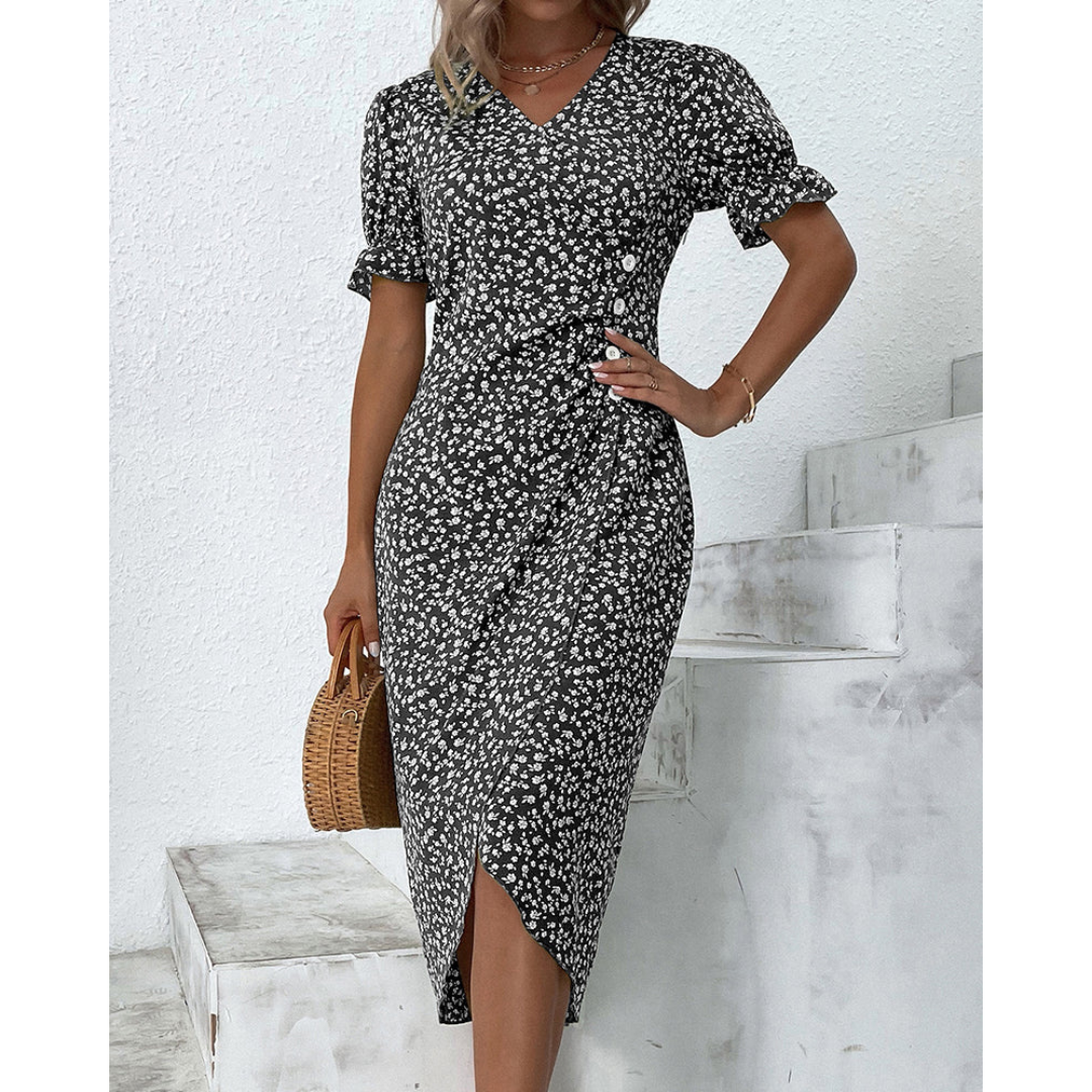 Vienna ELEGANT WRAP DRESS