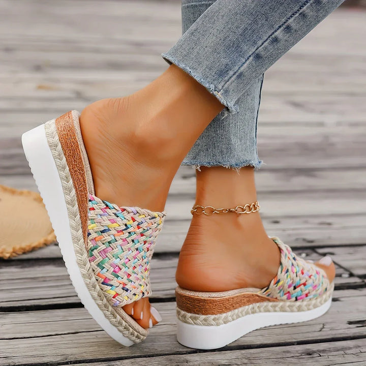 Lily™ - Colorful Woven Sandals