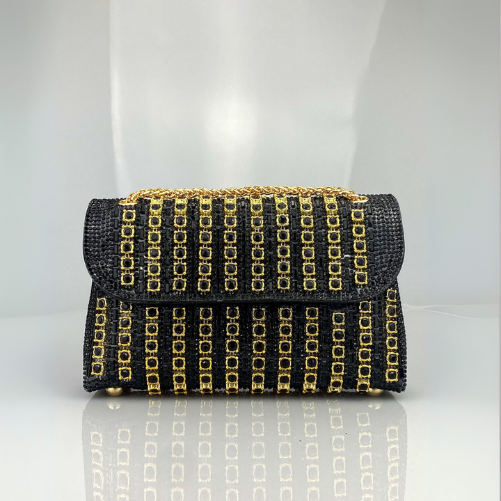 Jessie™ - Chic Chain Coloured Diamond Shoulder Bag