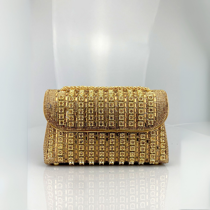 Jessie™ - Chic Chain Coloured Diamond Shoulder Bag