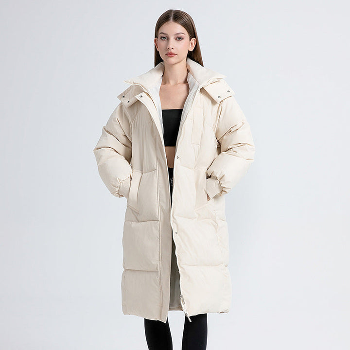 GIA™ - Classic Hooded Long Puffer Coat