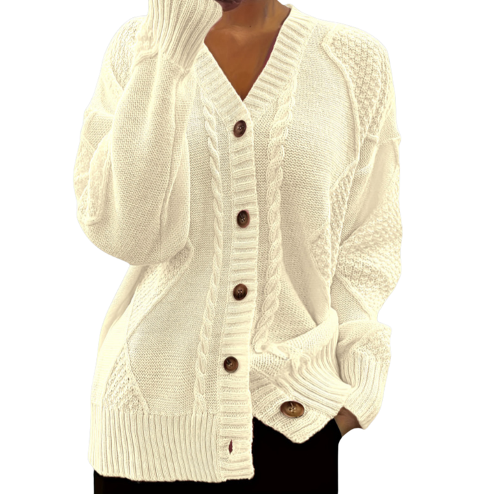 Alexa | Cable Knit Cardigan