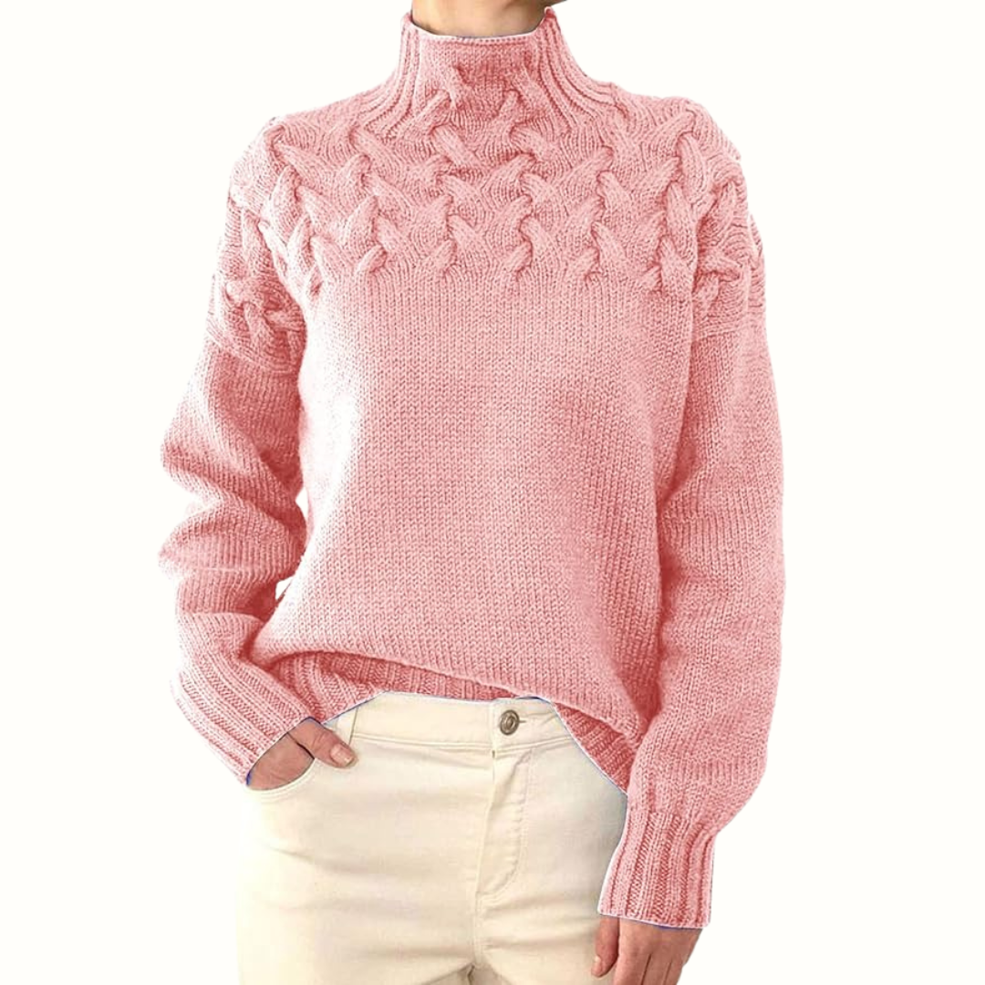 Elena – Warm Knitted Turtleneck