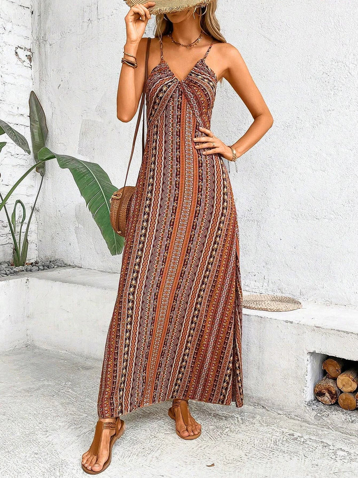 Hanna™ - Ethnic Backless Dress