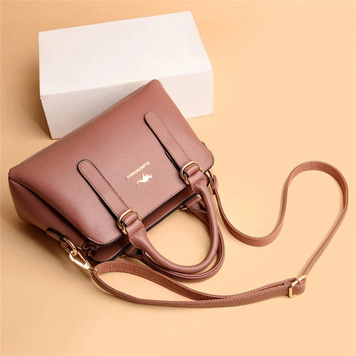 MARIA | BURGUNDY HANDBAG