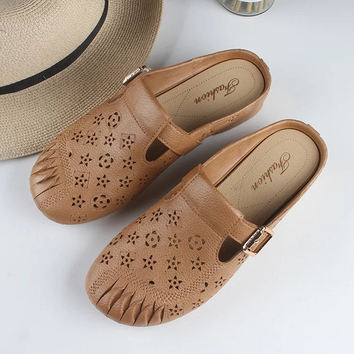 Grace™ - Stylish Closed Toe Hollow Out Sandals