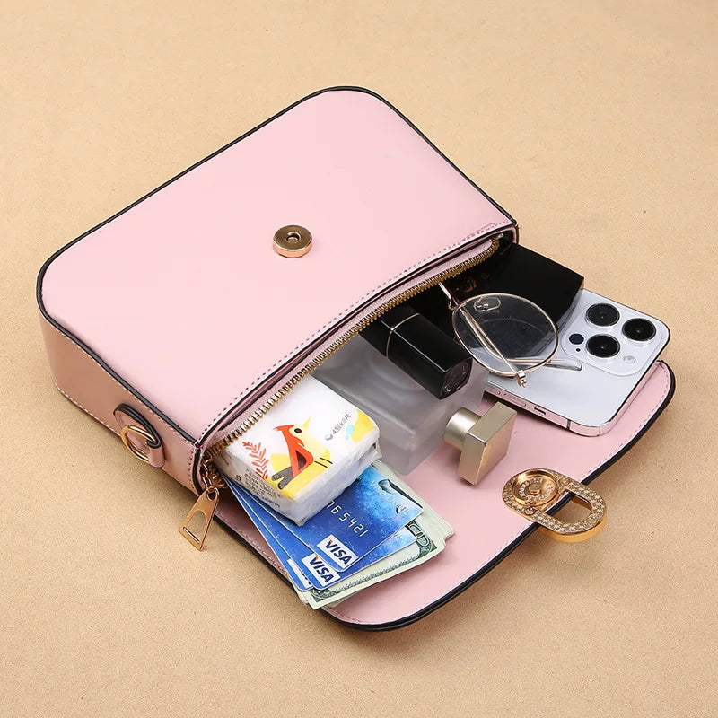 ALINA | ELEGANT LIGHT BLUE SHOULDER BAG