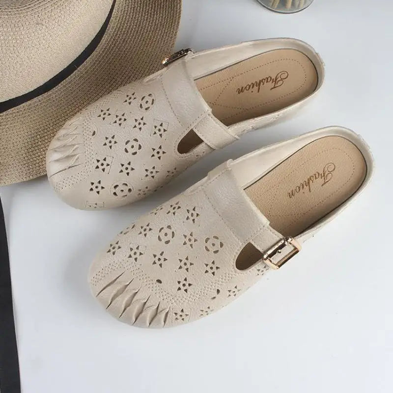 Grace™ - Stylish Closed Toe Hollow Out Sandals