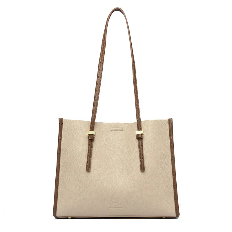 LIVA | SPACIOUS LEATHER-LOOK BAG