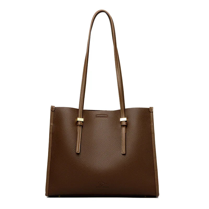 LIVA | SPACIOUS LEATHER-LOOK BAG