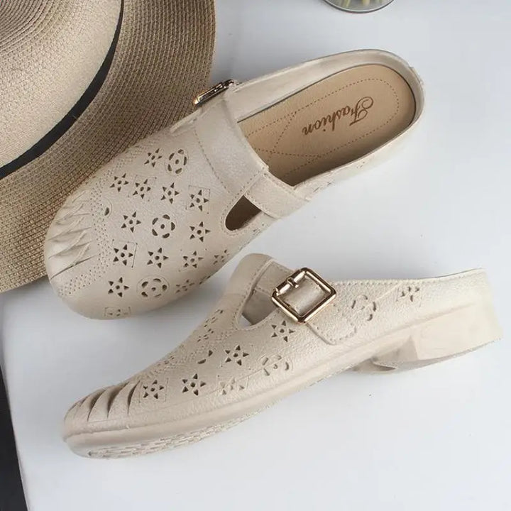 Grace™ - Stylish Closed Toe Hollow Out Sandals