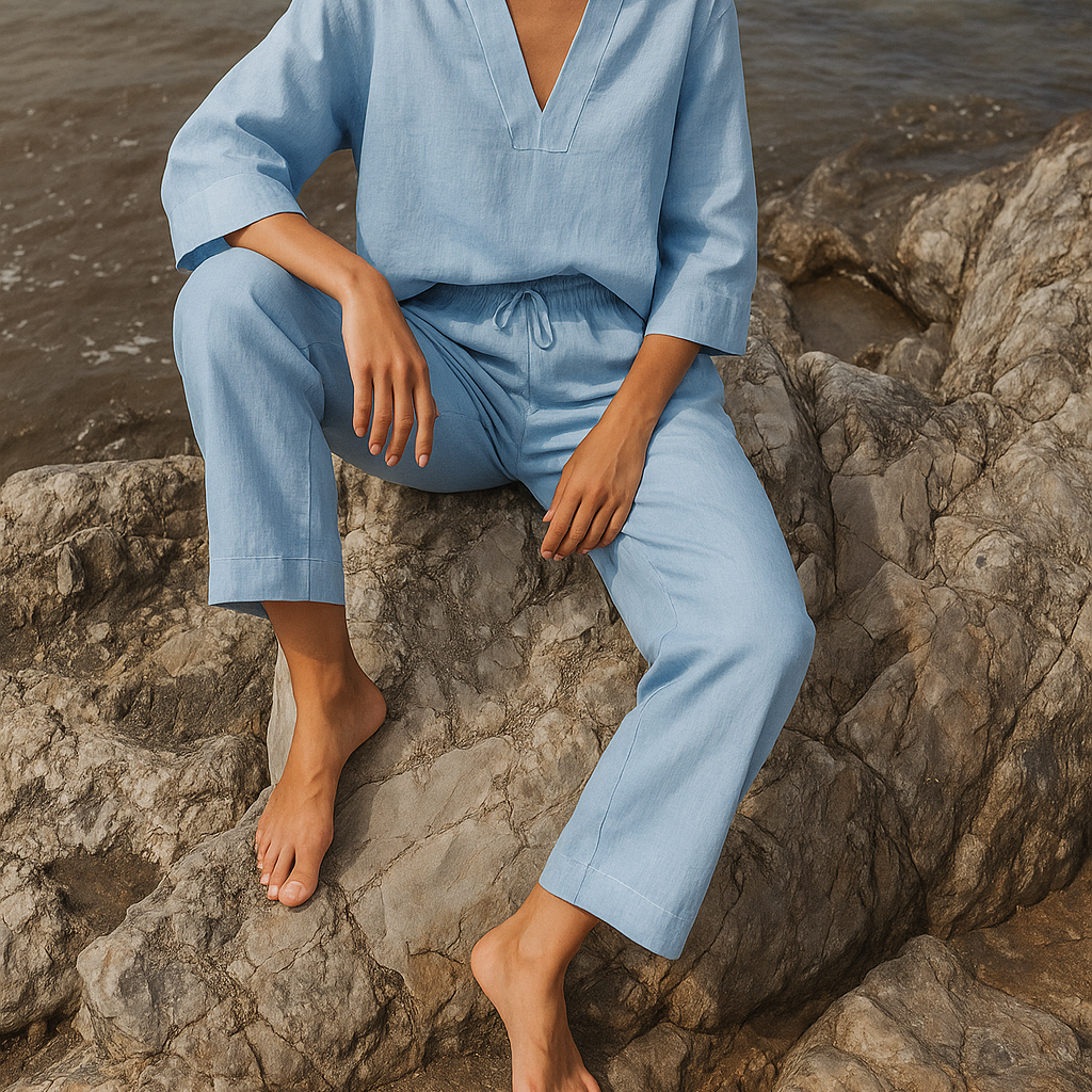 Eloise | Summer Linen Trousers