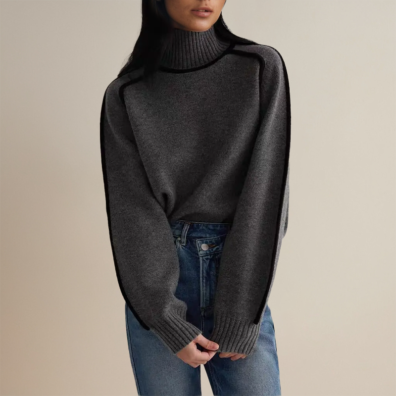MIRABELLA™ - COUTURE TURTLENECK JUMPER