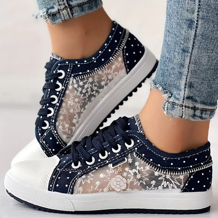 Ivy™ | Women’s Stylish Lace-Up Sneakers
