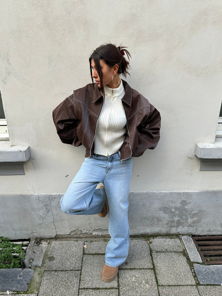 Orla™-Oversized Contrast Jacket