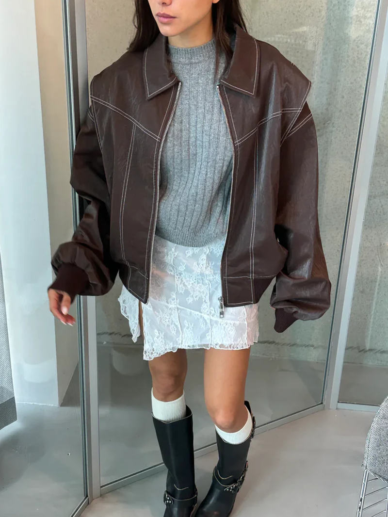 Orla™-Oversized Contrast Jacket