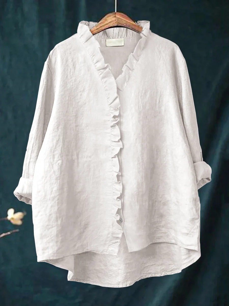 Sofia™ RUFFLED SHIRT