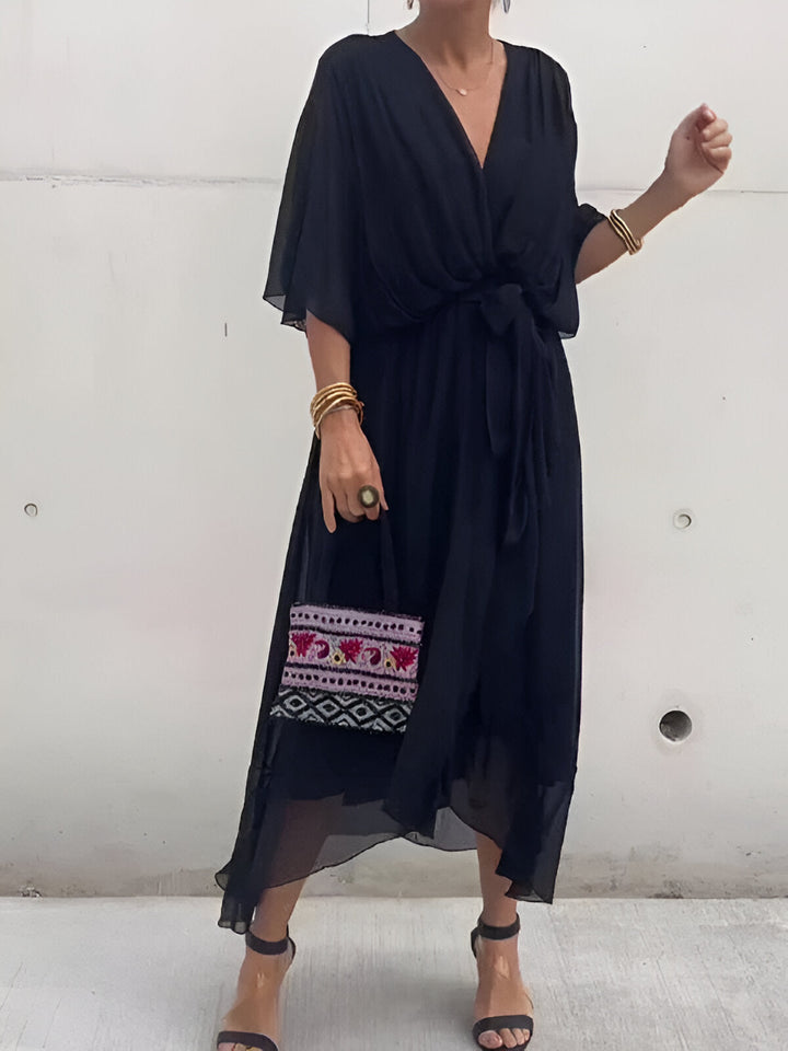 Monica™ | V-neck dress