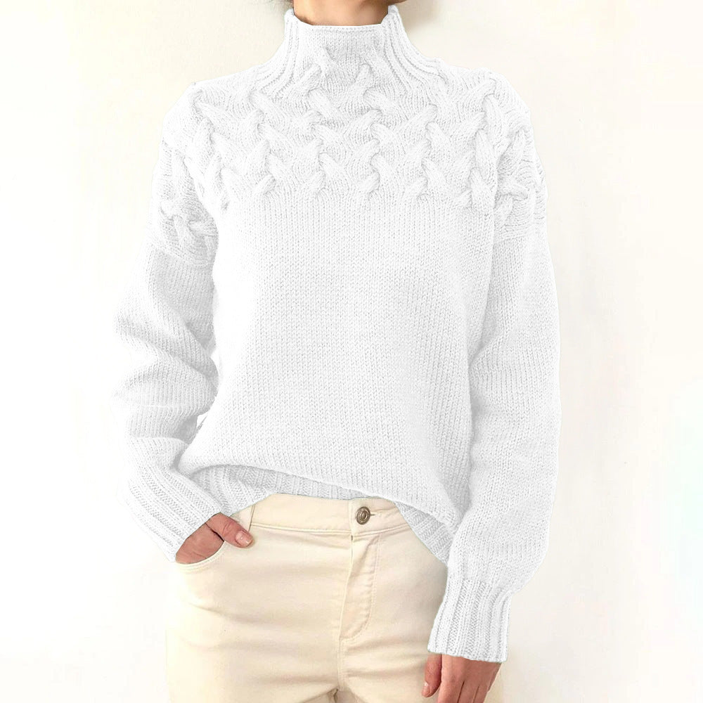 Elena – Warm Knitted Turtleneck