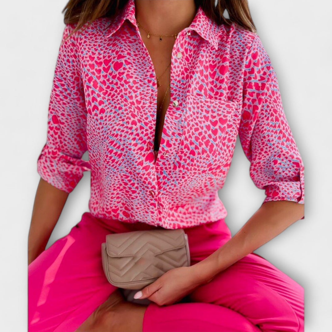 Baily-Blouse with Classic Collar